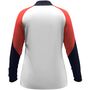 Jako Ziptop Dynamic Damen - wei�/coral/marine