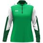 Jako Ziptop Dynamic Damen - gr�n/wei�/dunkelgr�n