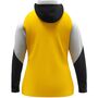 Jako Kapuzenjacke Dynamic Damen - gelb/wei�/schwarz