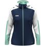 Jako Kapuzenjacke Dynamic Damen - marine/wei�/minze