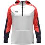 Jako Zip Hoodie Dynamic - wei�/coral/marine 