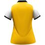 Jako Polo Dynamic Damen - gelb/wei�/schwarz
