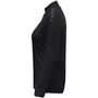 Jako Ziptop Light Flow Damen - schwarz