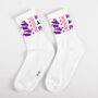 Jako Malle Sportsocken Lang 2Er Pack - wei�/pink/lila/schwarz