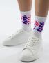 Jako Malle Sportsocken Lang 2Er Pack - wei�/pink/lila/schwarz