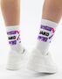 Jako Malle Sportsocken Lang 2Er Pack - wei�/pink/lila/schwarz