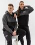 Jako Retroragender Hoodie - aschgrau/schwarz