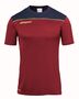 Uhlsport Offense 23 Poly Shirt - bordeaux/marine/fluo gelb