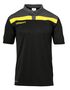 Uhlsport Offense 23 Polo Shirt - schwarz/anthra/limonengel