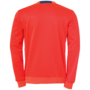 Kempa Player Training Top - fluo rot/ice grau