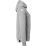 Kempa Player Kapuzenjacke Women - dark grau melange/wei�