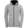 Kempa Core 26 Hood Jacket - dark grau melange