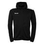 Kempa Emotion 27 Kapuzenjacke - schwarz/wei�