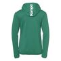 Kempa Emotion 27 Kapuzenjacke Damen - lagune/wei�