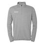 Kempa 1/4 Zip Top - dark grau melange