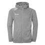 Kempa Ambition 28 Kapuzenjacke - dark grau melange/wei�