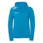 Kempa Ambition 28 Kapuzenjacke Damen - kempablau/wei�