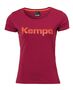 Kempa Graphic T-Shirt Girls - deep rot