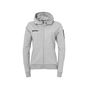 Kempa Status Kapuzenjacke Women - grau melange