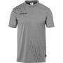 Uhlsport SCORE 26 POLY POLO - dark grau melange/schwarz