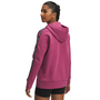 Under Armour Icon Fleece Taped Hdy - fuchsia dusk