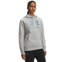 Under Armour Ua Rival Flc Shimmer Hdy - mod gray light heather