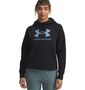 Under Armour Ua Rival Flc Shimmer Hdy - black