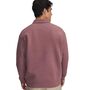 Under Armour Ua Icon Flc Collar 1/4 Zip - maroon mist
