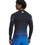 Under Armour Ua Heatgear Sub Crew Ls - blue atlantis