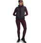 Under Armour Ua Coldgear Textured Legging - dark maroon