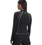 Under Armour Ua Coldgear Textured 1/2 Zip - black