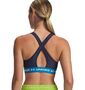 Under Armour Crossback Mid Bra - washed navy
