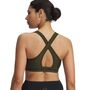 Under Armour Crossback Mid Bra - expedition green