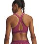 Under Armour Crossback Mid Bra - fuchsia dusk
