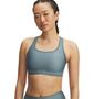 Under Armour Crossback Mid Bra - jasper blue