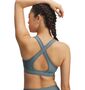 Under Armour Crossback Mid Bra - jasper blue