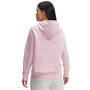 Under Armour Ua Rival Fleece Big Logo Hd - prime pink