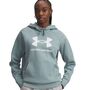 Under Armour Ua Rival Fleece Big Logo Hd - serpentine