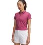 Under Armour Ua Playoff Ss Polo - fuchsia dusk