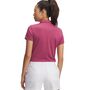 Under Armour Ua Playoff Ss Polo - fuchsia dusk