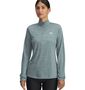 Under Armour Tech 1/2 Zip- Twist - jasper blue