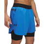 Under Armour Ua Vanish Elite 2In1 Short - blue atlantis