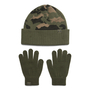 Under Armour B Beanie/Glove Combo - marine od green