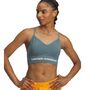 Under Armour Vanish Seamless Low Bra - jasper blue