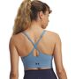 Under Armour Vanish Seamless Low Bra - blue smoke