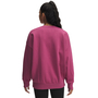 Under Armour Ua Rival Fleece Os Crew - fuchsia dusk