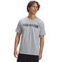 Under Armour Ua Camo Chest Stripe Ss - mod gray light heather