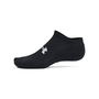 Under Armour Unisex Ua Tc 3Pk No Show - black