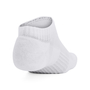 Under Armour Unisex Ua Tc 3Pk No Show - white