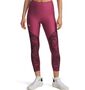 Under Armour Tech Print Panel Ankle Leg - fuchsia dusk